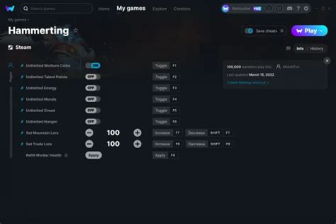 hammerting trainer|hammerting cheat engine.